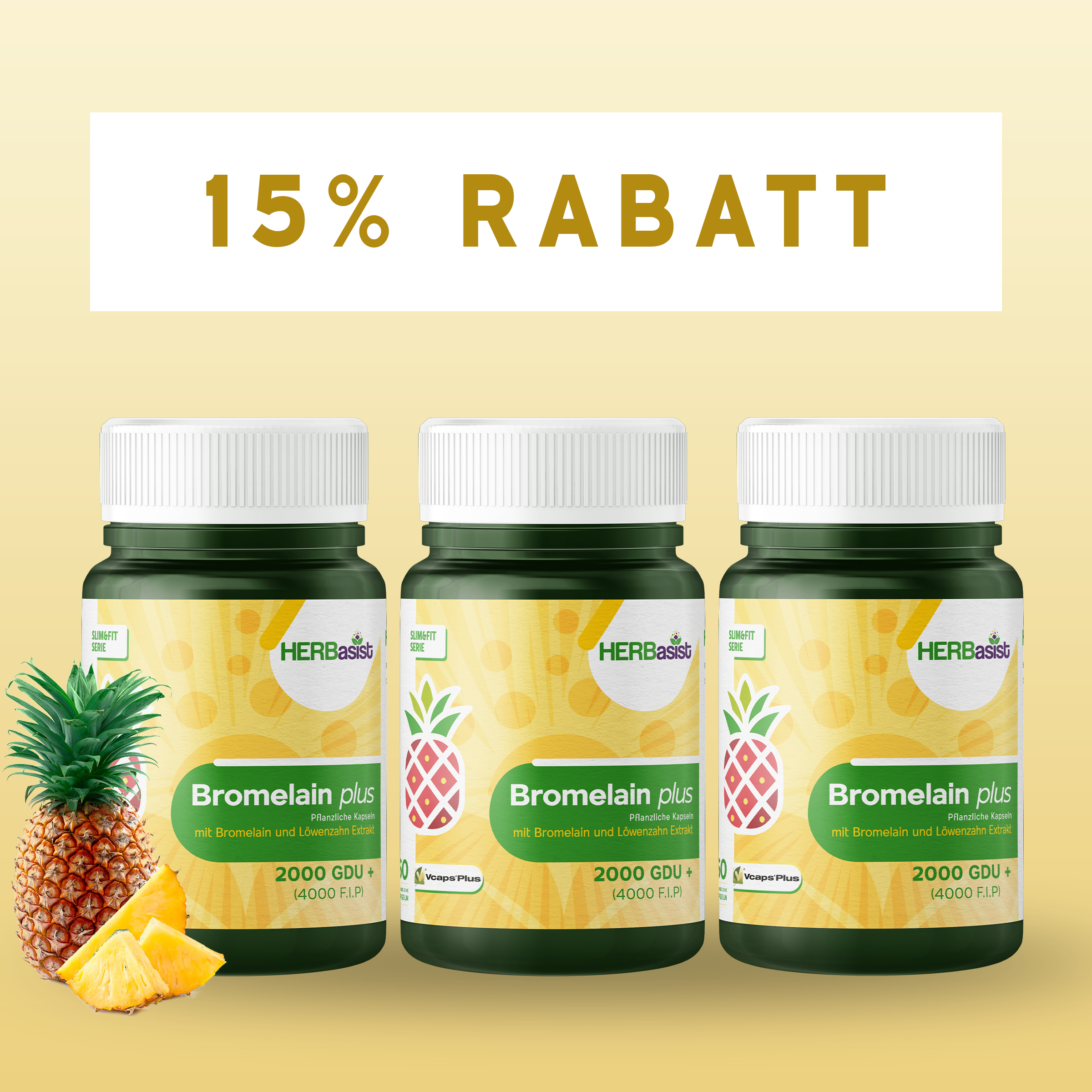 Bromelain plus | natürlich gesundes Körpergefühl